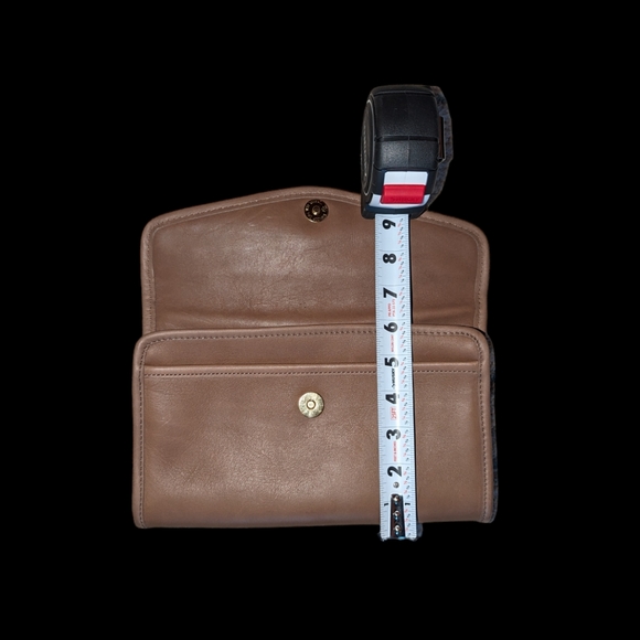 🔥 Rare Vintage Bonnie Cashin Coach Envelope Clutch 9810, made in NYC. - Picture 6 of 8